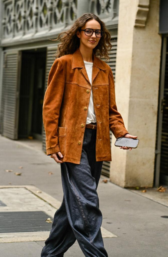 дамско яке от велур