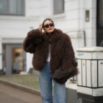 модни къси кожени палта