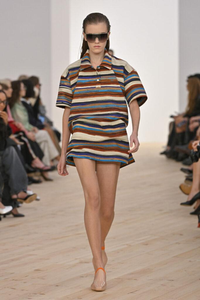 модни пролетно-летни рокли, тениска